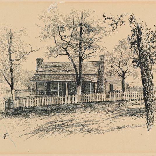 Farmhouse of H. P. Bottom Near Rousseau's Position