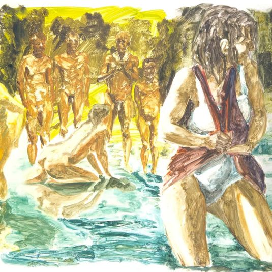 Untitled (Group in Water)