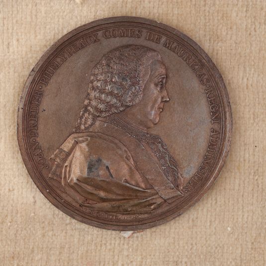 Jean-Frédéric Phélypeaux, comte de Maurepas (1701-1781), chef du Conseil royal des finances (1774-1781), 1781