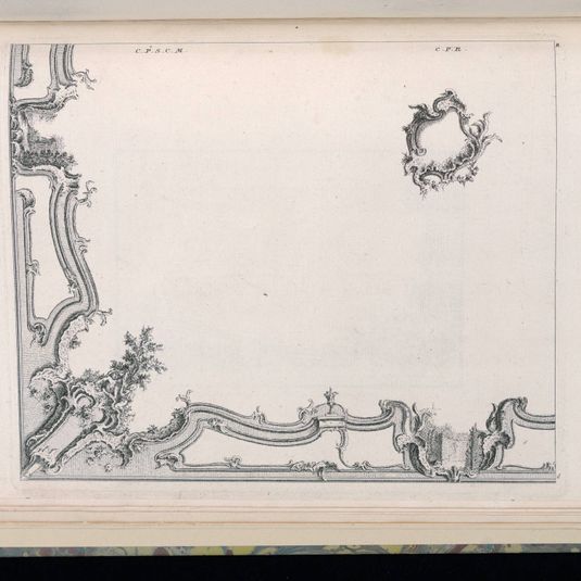 Quarter of a Ceiling, Livre de Portion de Plafonds en Vousures (Book of Portions of Vaulted Ceilings)