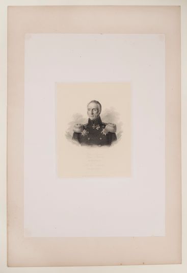 L'Amiral [Pyotr ou Petr Ivanovich] Ricord d'après Bruni