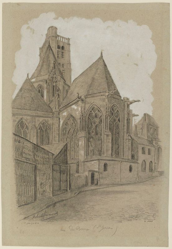 Eglise Saint-Gervais, rue des Barres, 4ème arrondissement