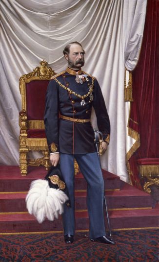 King Christian IX of Denmark, 1818-1906, crowned 1863