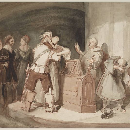 The Marriage of Katherine and Petruchio, from The Taming of the Shrew