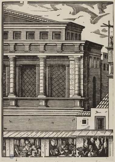 Vue de la place Saint Marc à Venise (Bartsch 27)