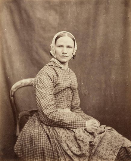 Untitled from the series depicting types of insanity, taken at the Female Department, Surrey County Lunatic Asylum