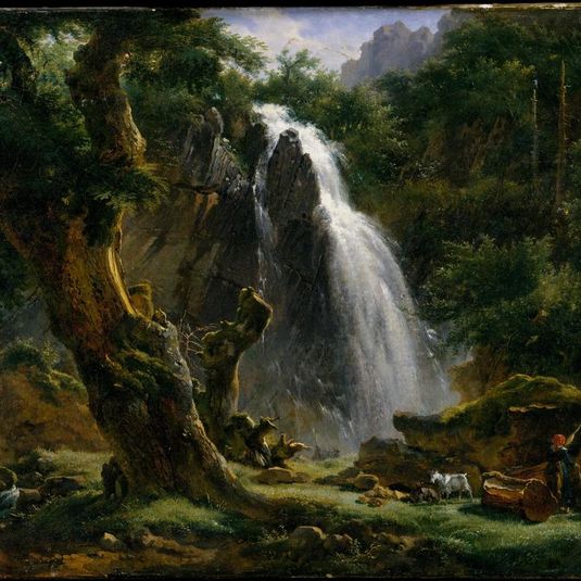 Waterfall at Mont-Dore