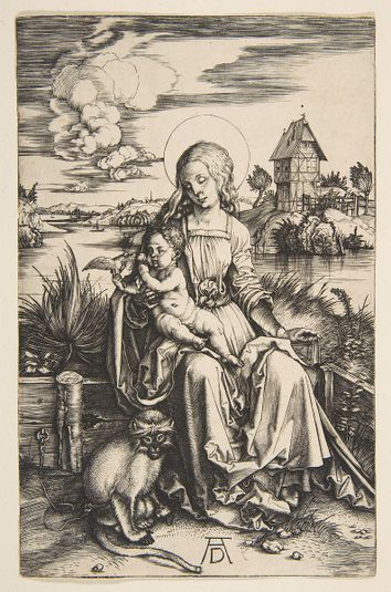 Virgin and Child with the Monkey