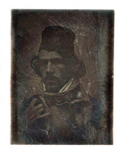 Portrait de Delacroix à la toque