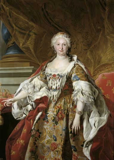 Official portrait of Queen Isabel de Farnesio