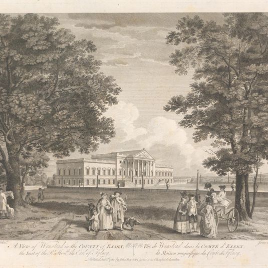 A View of Wanstead in the County of Essex, the Seat of the Rt. Hon. Earl of Tylney