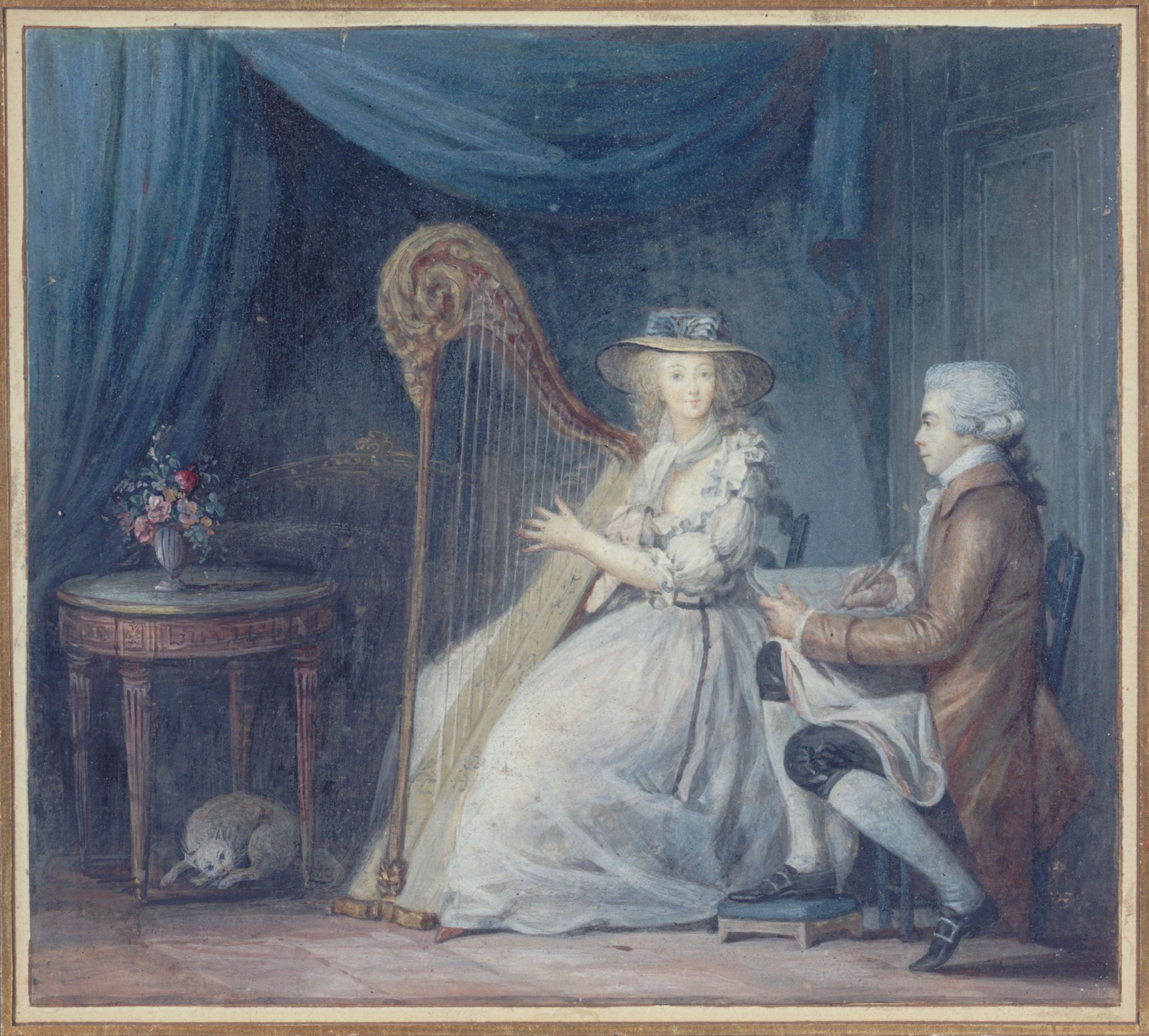 La Belle Harpiste