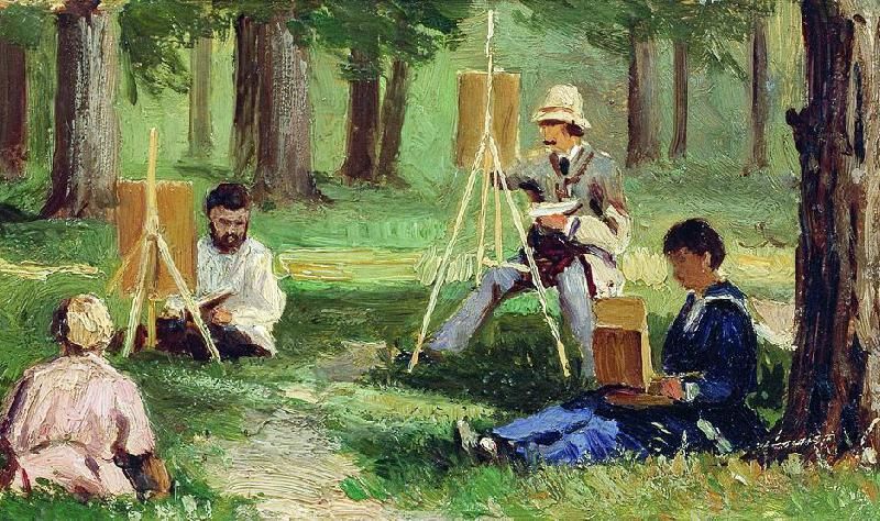 Artists in the Open Air