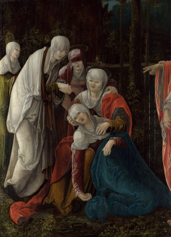 Christ taking leave of his Mother