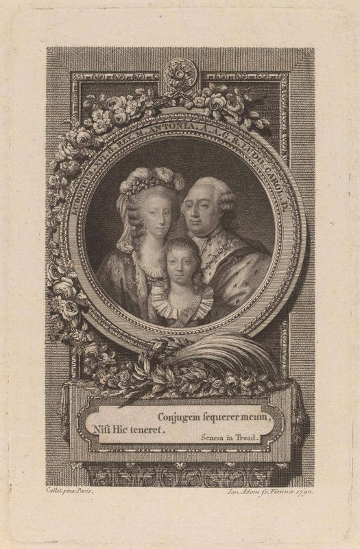 Louis XVI, Marie-Antoinette, and Louis-Charles