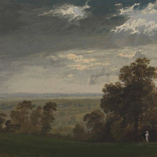 Landscape, Possibly the Isle of Wight or Richmond Hill