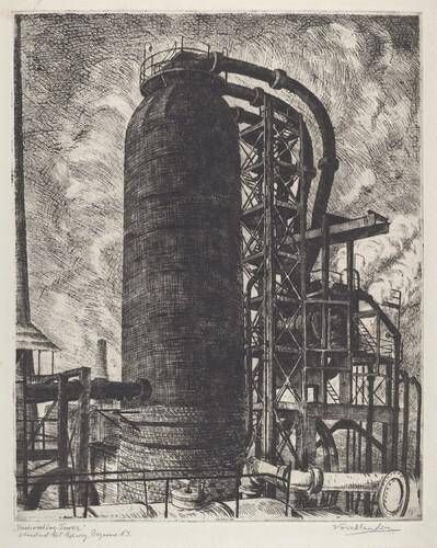Fractionating Tower (Standard Oil Refinery, Bayonne, N.J.)