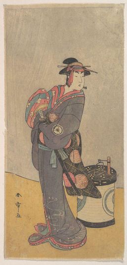 The Fourth Iwai Hanshiro as an Onnadate (Woman Kyokaku)