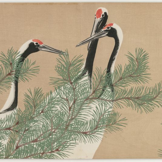 Flowers of a Hundred Worlds (Momoyogusa): Cranes (Tsuru)