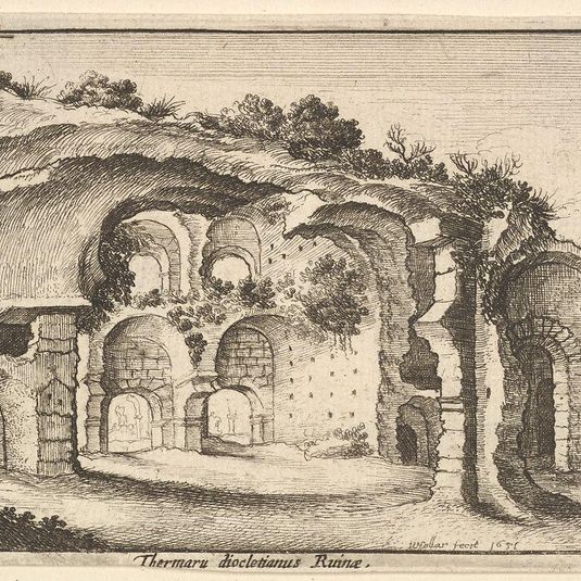 Thermaru diocletiani Ruinae (Baths of Diocletian)