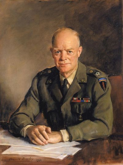 General Dwight D. Eisenhower, Supreme Commander of Allied Powers in Europe, 1949