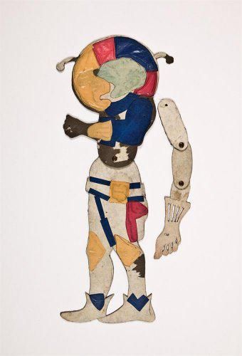 Karagiozis-Astronaut Shadow-Theatre Figure