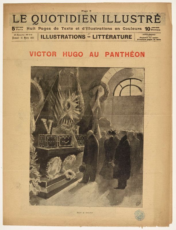 Victor Hugo au Panthéon