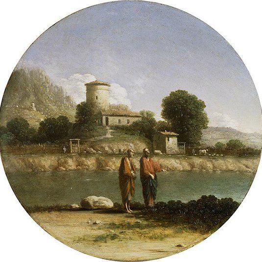 Landscape with Christ and Saint John the Baptist