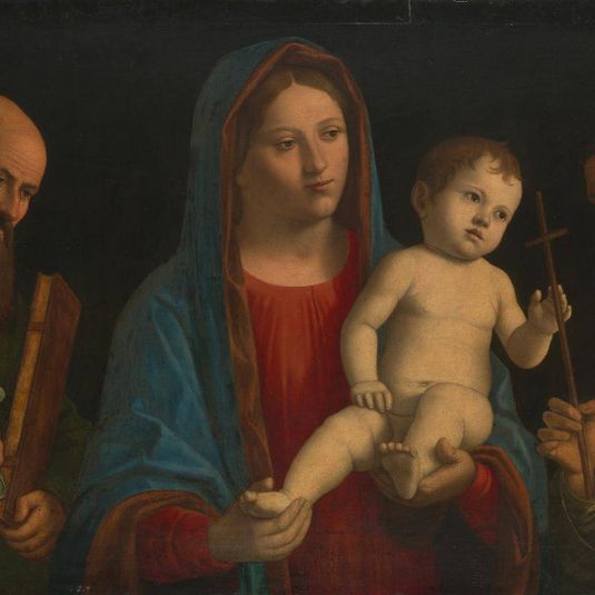 The Virgin and Child with Saint Paul and Saint Francis