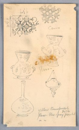 Sketches of Decorative Details from Cairo