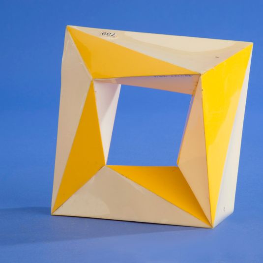 Geometric Model by A. Harry Wheeler, Moebius Polyhedron (Polyhedron of Musical Chords)