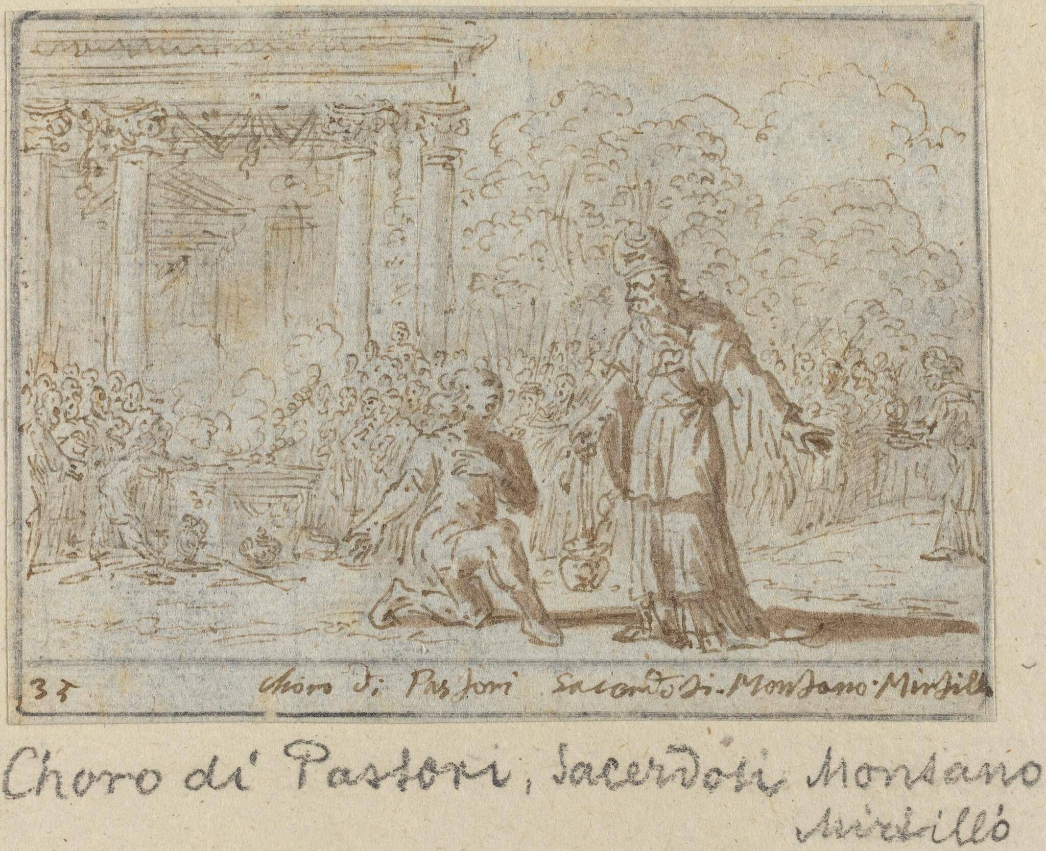 Chorus of Shepherds and Priests: Montano, Mirtillo
