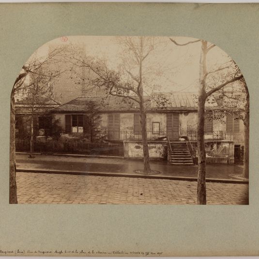 Ancienne Mairie de Vaugirard, 15ème arrondissement, Novembre 1895.