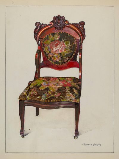 Victorian Upholstered Chair