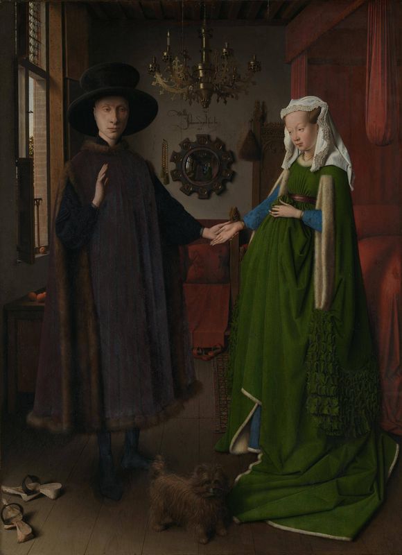 Portrait of Giovanni(?) Arnolfini and his Wife