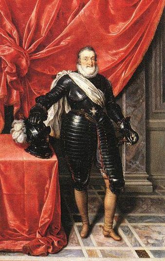 Henri IV (1553–1610), King of France, in Armor