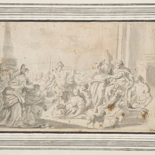 The Death of Viginia, Daughter of Marcus Claudius