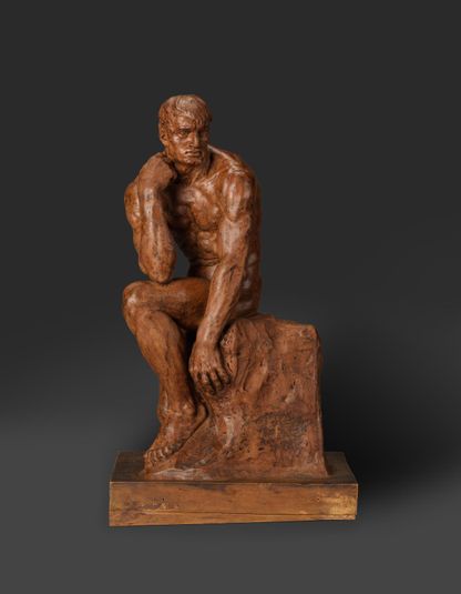 Study of a Seated Man (possibly for "Ugolino")