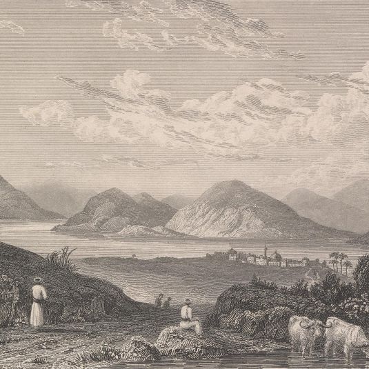 The Lake of Genesareth and Town of Tiberius