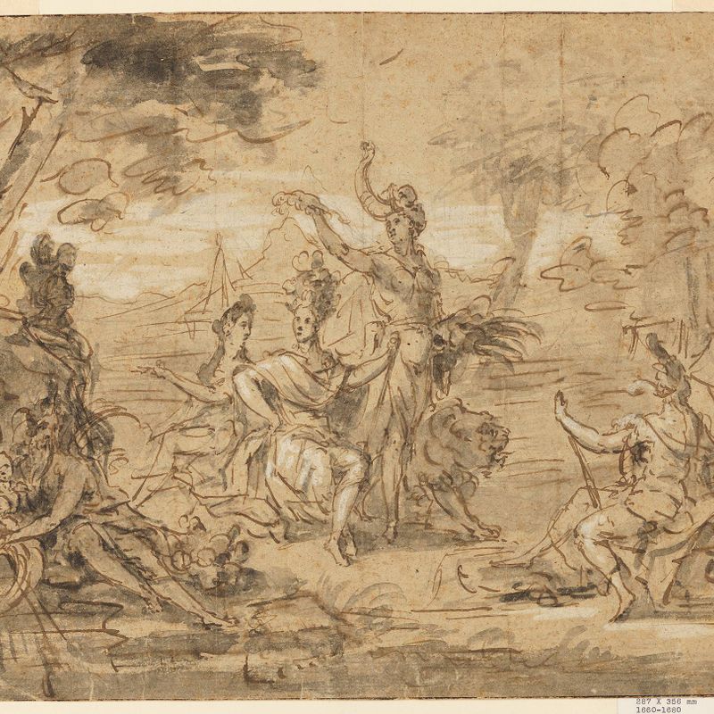 Design for a Tapestry: Allegory of Africa