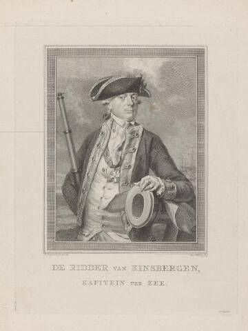 Ridder van Kinsbergen, kapitein ter zee