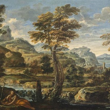 Landscape with Saint Mary Magdalen