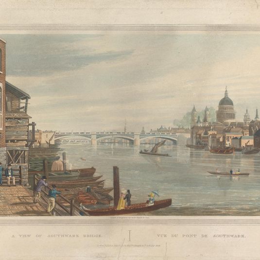 A View of Southwark Bridge