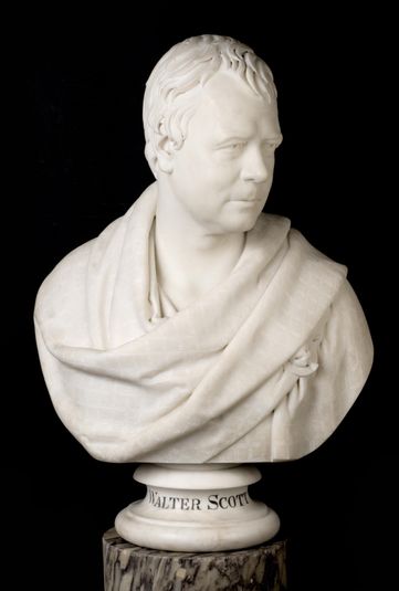 Bust of Sir Walter Scott (1771 - 1832)