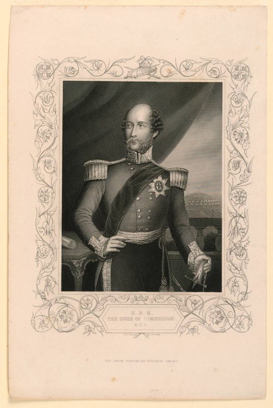 Portrait of Frederick Adolphus, Duke of Cambridge
