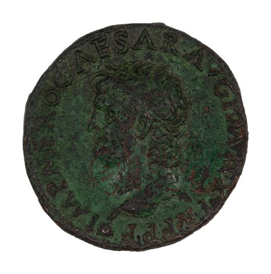 1 As of Nero, Emperor of Rome from Lugdunum