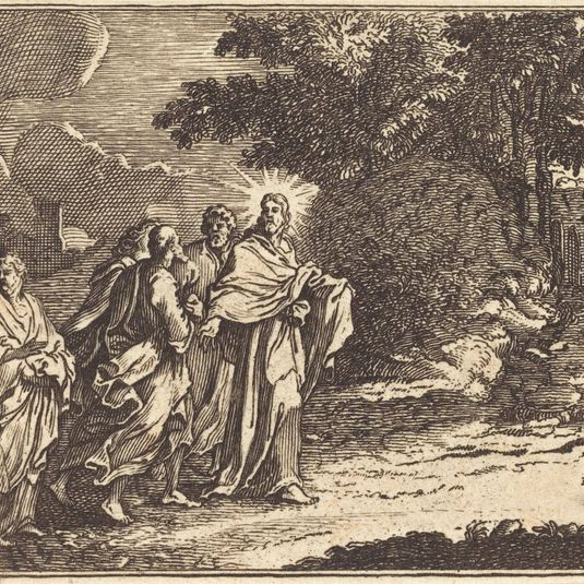 Christ Arrives on the Mount of Olives
