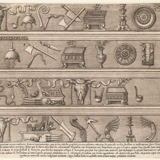 Speculum Romanae Magnificentiae: Sacrificial Instruments Based on Ancient Relief Sculpture