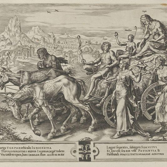 The Triumph of Want, from The Cycle of the Vicissitudes of Human Affairs, plate 6