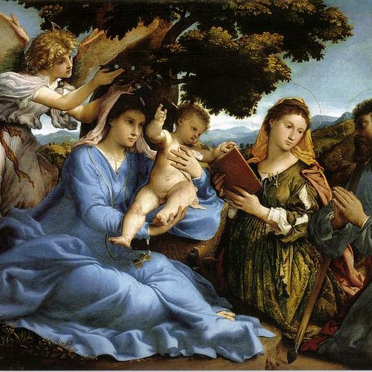Madonna and Child with Saint Catherine and Saint James